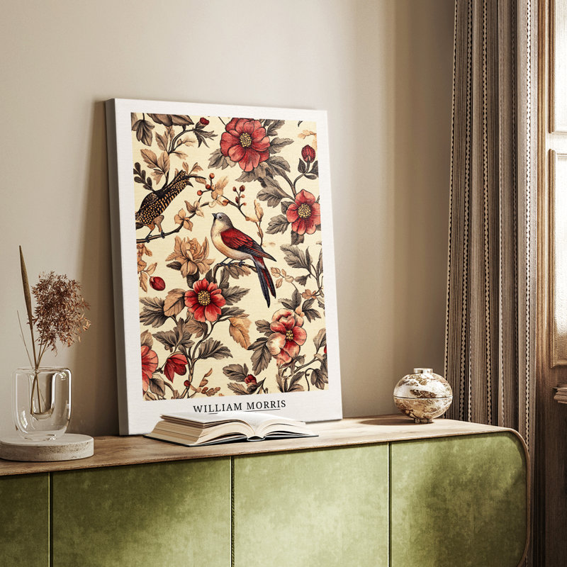 MORRIS GALLERY❤︎ガーゼケット Lark Manor™ WM MORRIS Series CXXXI -Gallery Wrapped Cavas | Wayfair